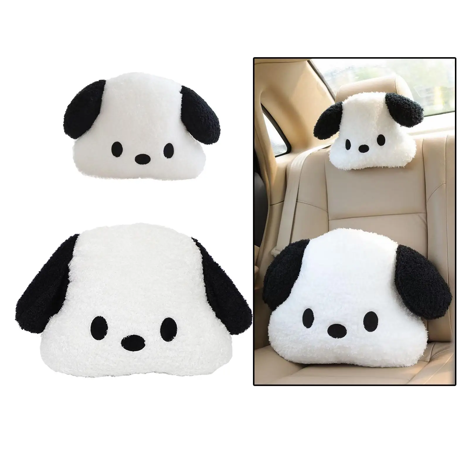 Seat Head Cushion Decoration Car Accessories Creativity Breathable Soft