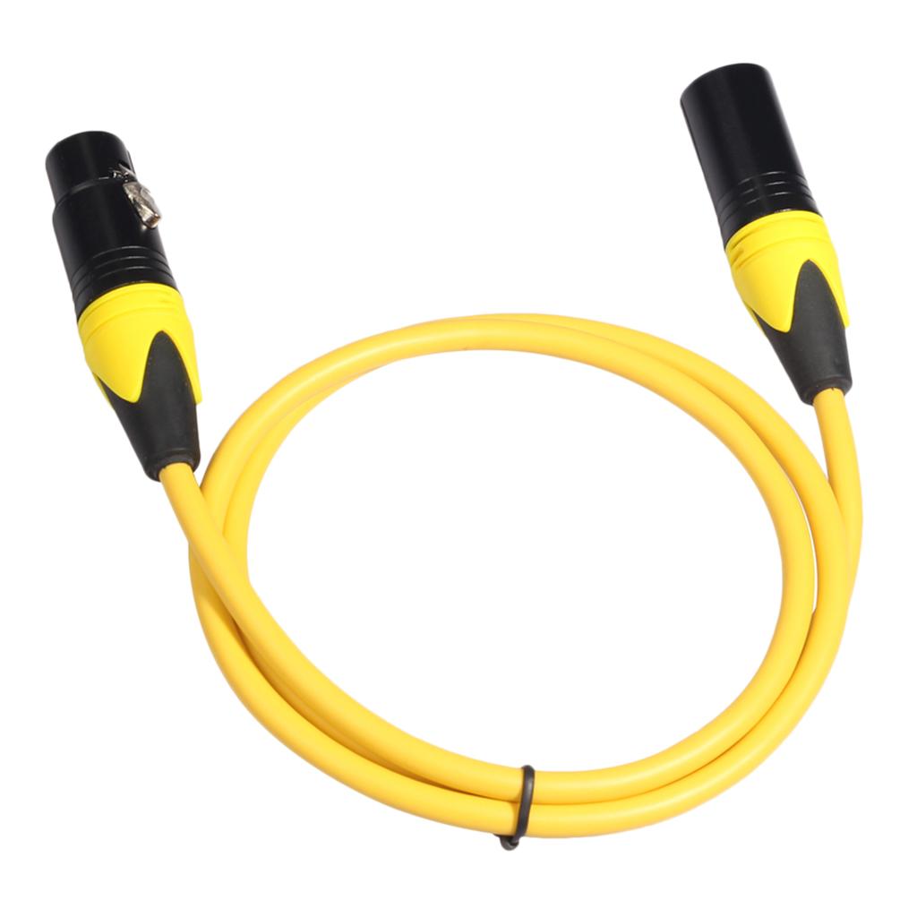 XLR Microphone Cable for Male And Female 3. .4 Feet, 5 Colors, 4