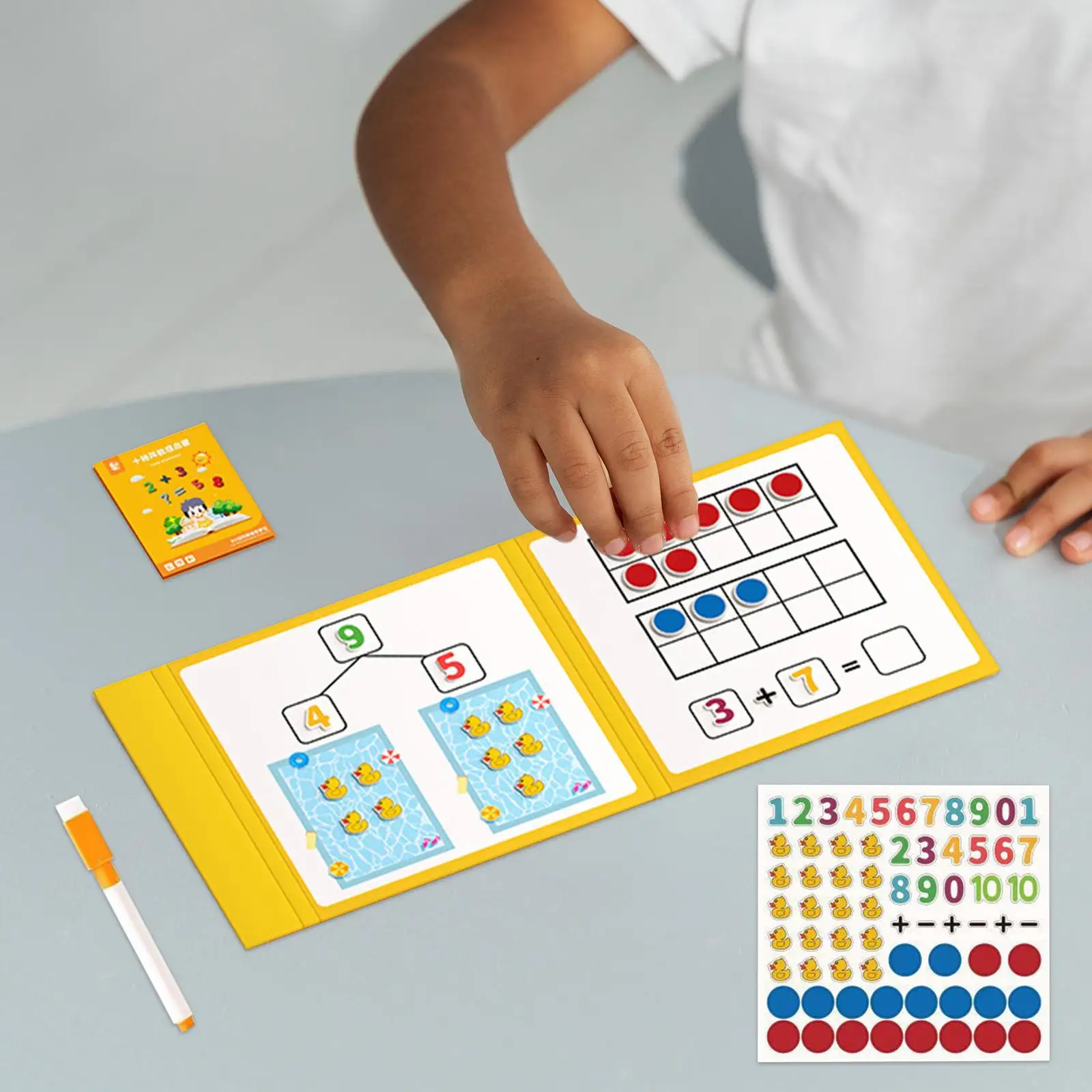 Number Learning Counting Cognitive sensory Math Addition Subtraction Toy for Game Activities Learning Numbers Travel