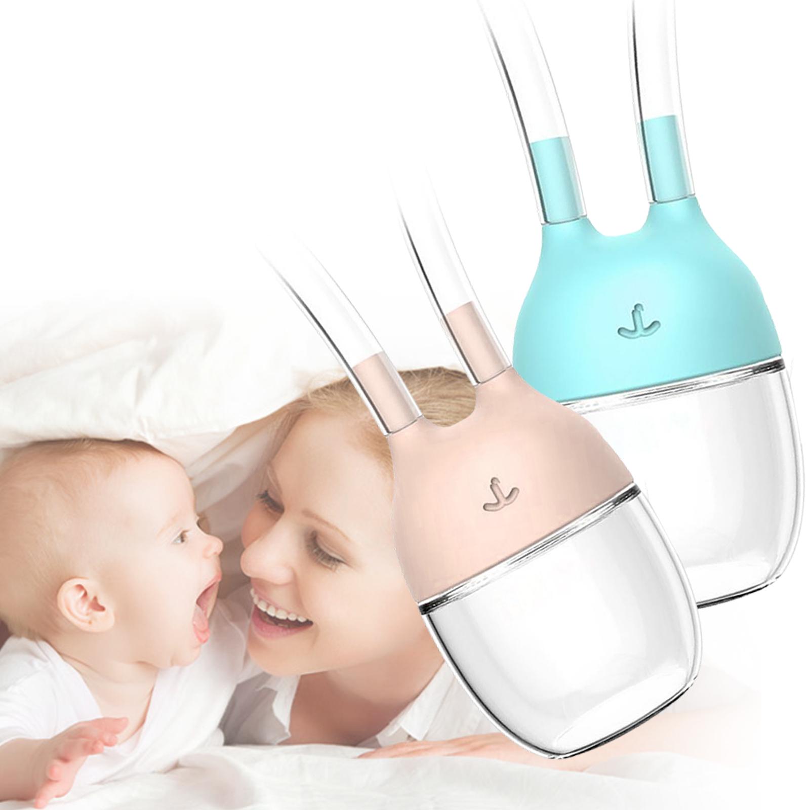 Baby Nasal Aspirator Kids Booger Mucus Sucker , Simple and Reliable Soft