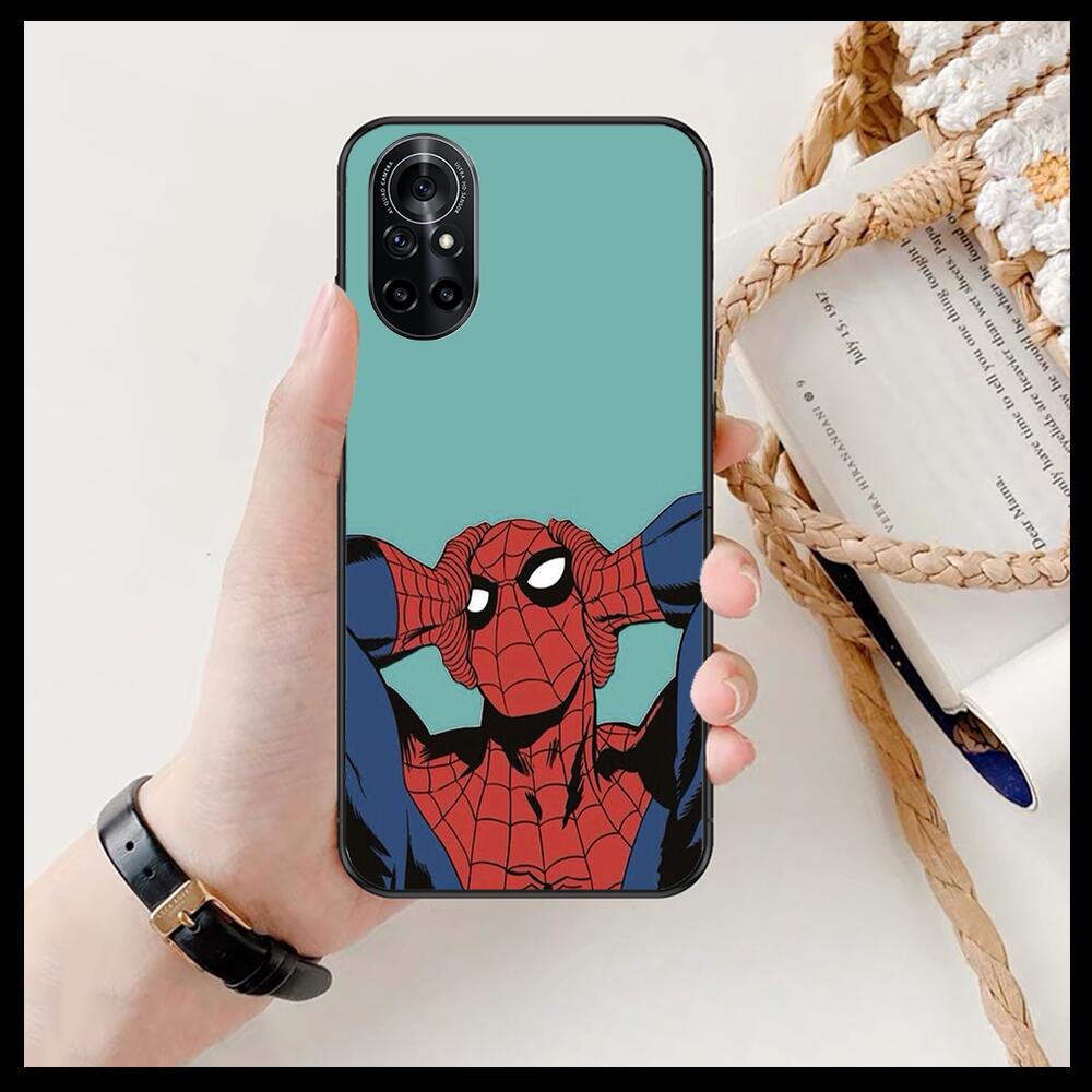 Популярные обои Marvel, прозрачный чехол для телефона Huawei Honor 20, 10,  9, 8A, 7, 5T, X Pro Lite, цвет черный, футляр, комикс | AliExpress