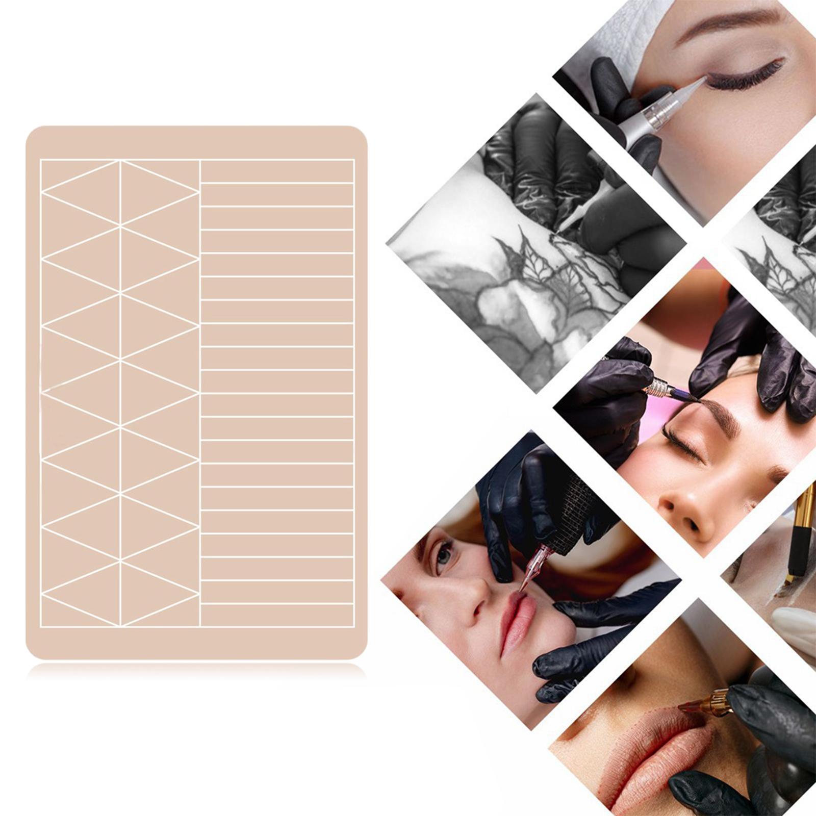 Eyebrow Practice Skin Realistic Eyebrow Lip Eyeline Permanent for Beautician