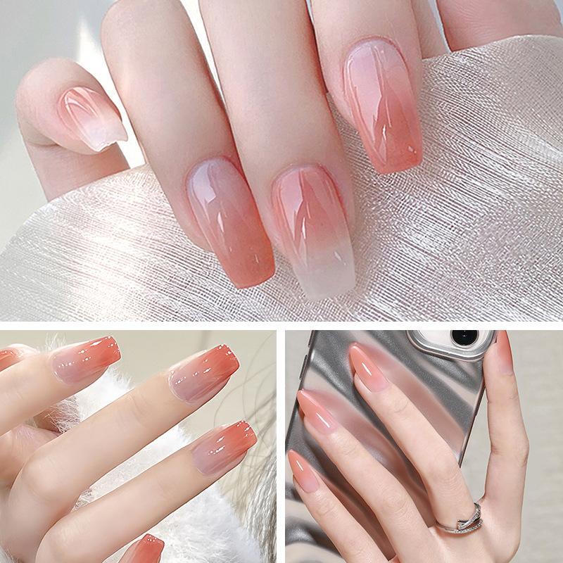 Best of New Ombre Gel Mud Gel No Flowing Full Coverage Creamy Painting Thick Texture UV LED Nail Polish Color Pigmented Paint Nail Gel # Reviews & Tips - Image 5