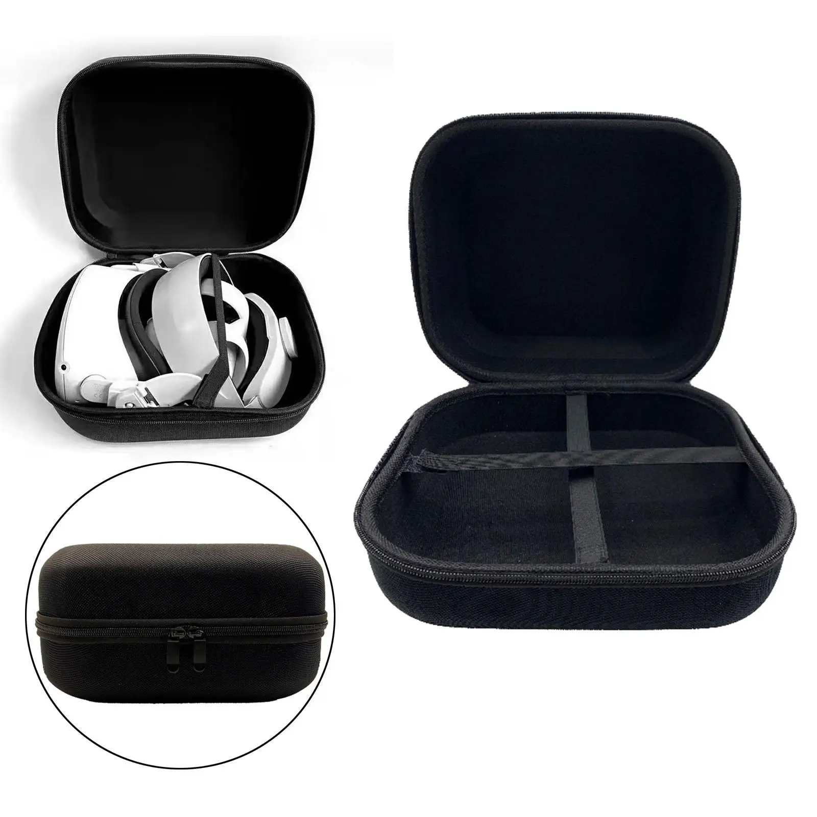 Carrying Case Hard EVA with Double Zipper Protective Bag for Pico Neo3 VR Glasses