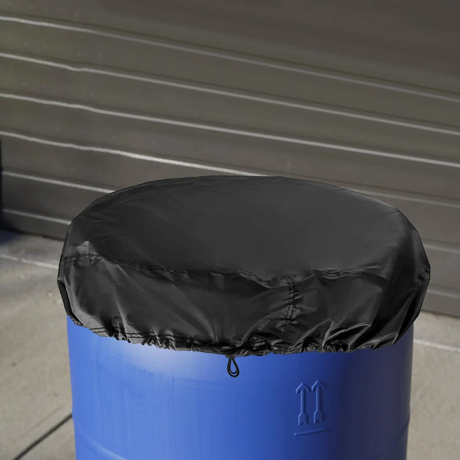 Rain Bucket Cover Gallon Drum Cover Protector 65cm Cover for Rain Barrels