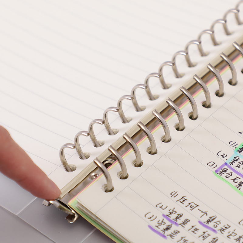 carnet de notes feuilles mobiles feuilles de stylo gel page planificateur de journal fournitures scolaires et de écriture pour étudiants