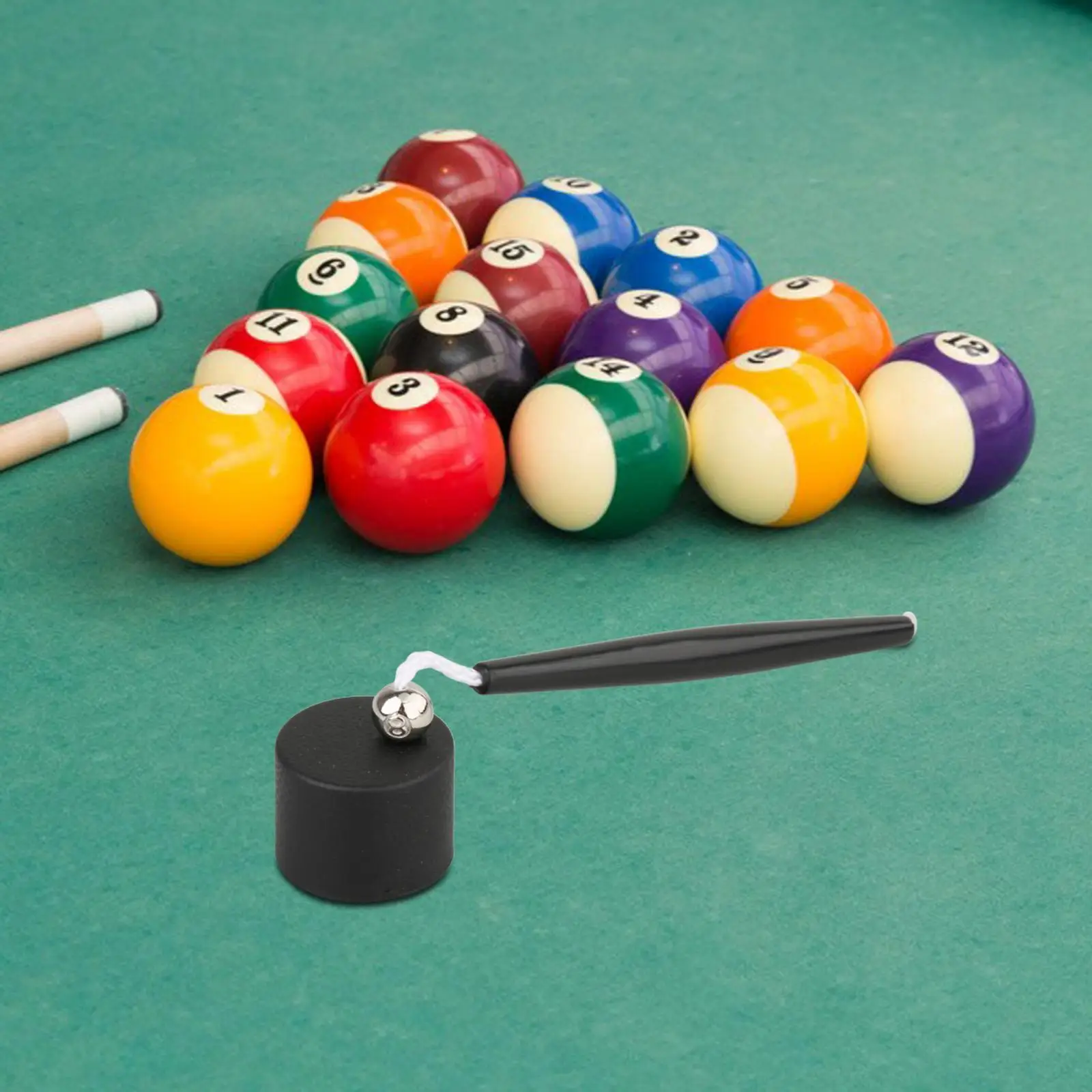 Pool Billiard Octagonal Chalk Holder Durable Billiard Pool Chalk Cup Holders
