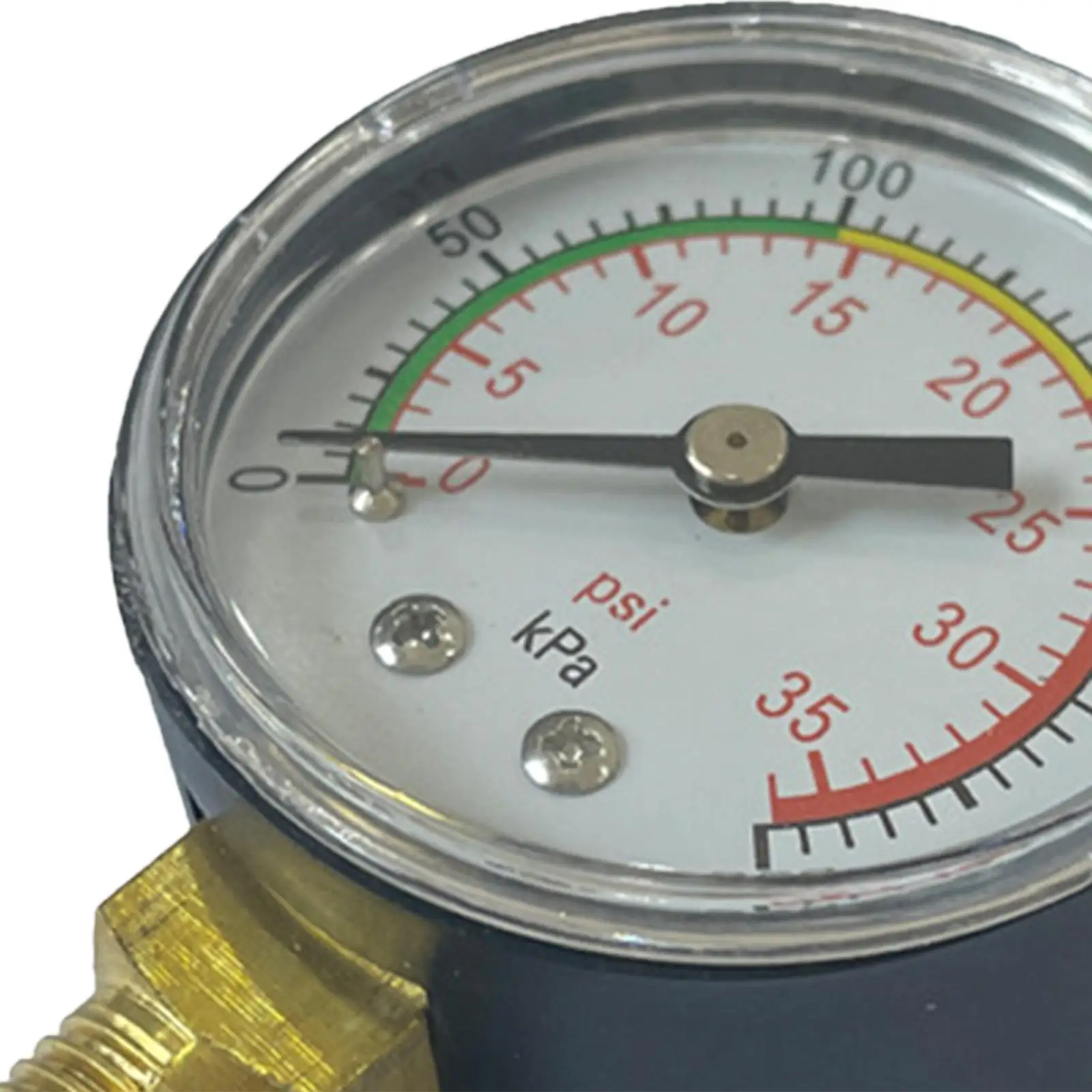 Pressure Gauge for Swimming Pool Accuracy Multifunctional Dual Scale Pool Sand Filter Pressure Gauge for Pools Spas Accessories