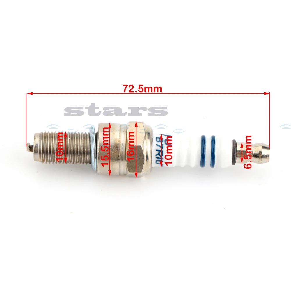 Motorrad iridium zündkerze b7riu für cr7e CPR7EA-9 CPR8EA-9 cpr8eaix-9 96067 cr8e cr8eix iu24 iu22 ur4dc prg6hcc – Detail 1