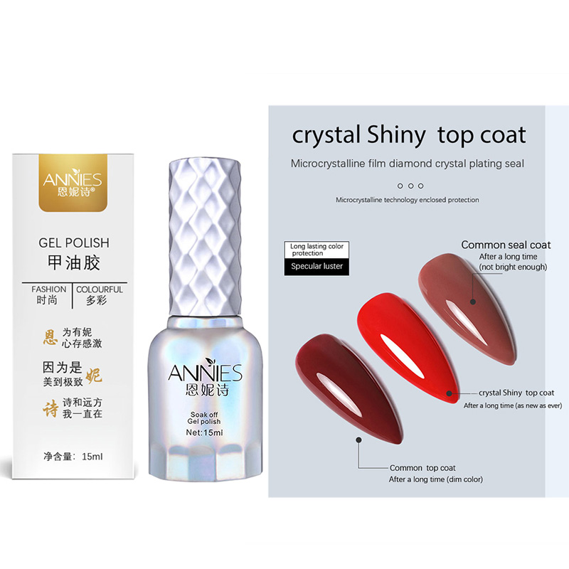 Best of 15ml Crystal Top Coat Gel Nail Polish Transparent Soak Off UV LED Nails Art Manicure Nail Polish Varnishes Primer Function Gel Reviews & Tips