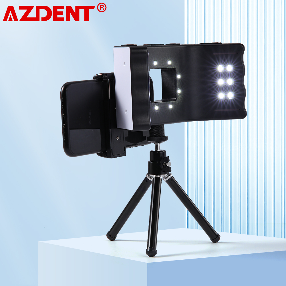 Best of AZDENT Dental Oral Photography LED Lamp 2023 New In Dentist Oral Light With Bracket Equipment Dentistry Reviews & Tips