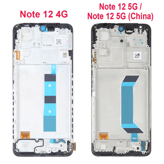Original AMOLED For Xiaomi Redmi Note 12 LCD Display Note12 