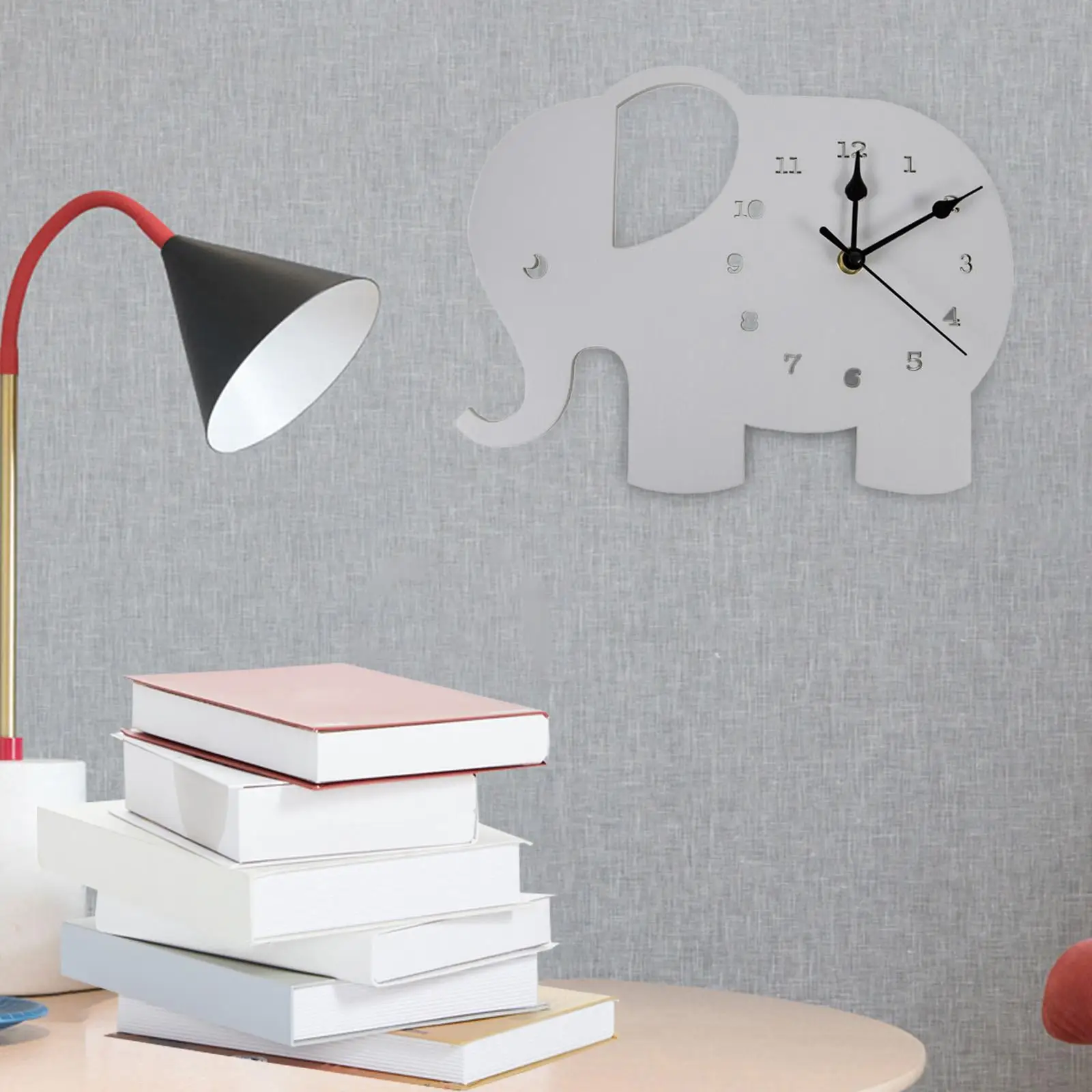 Acrylic  Clock Tail Wagging Clock Home Decor Housewarming  Gifts
