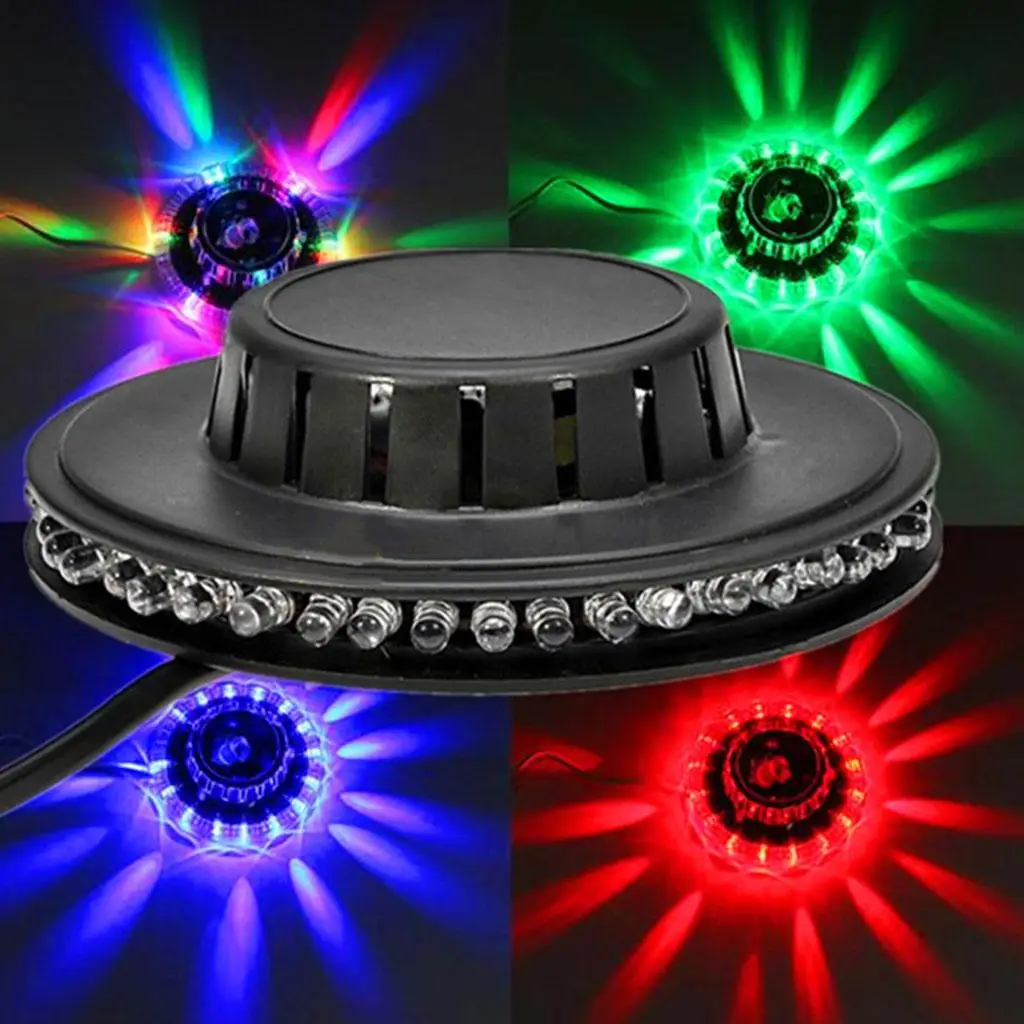 RGB LED Party Light Audio Stage Lighting for DJ Disco Party KTV EU Plug
