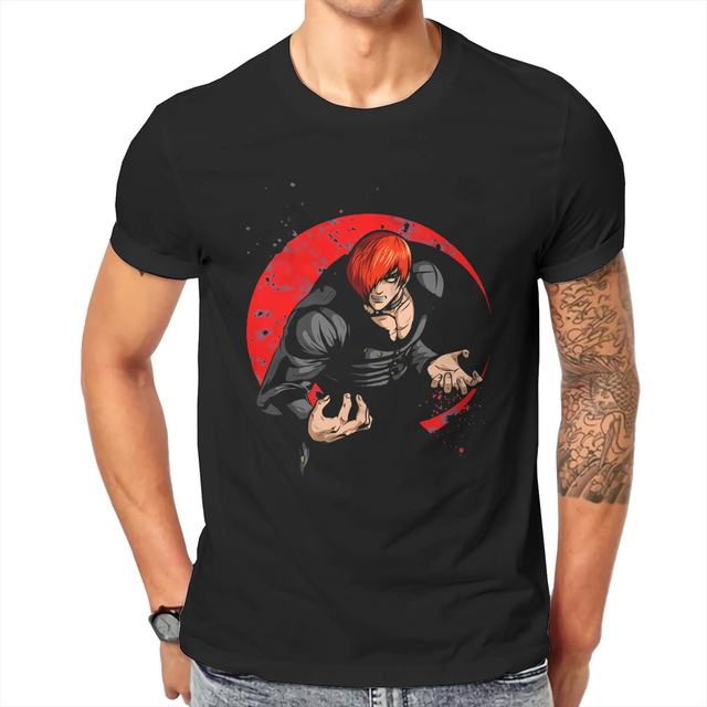 Iori Yagami Promo KOF98 Premium Unisex T-shirt vectorized -  Denmark