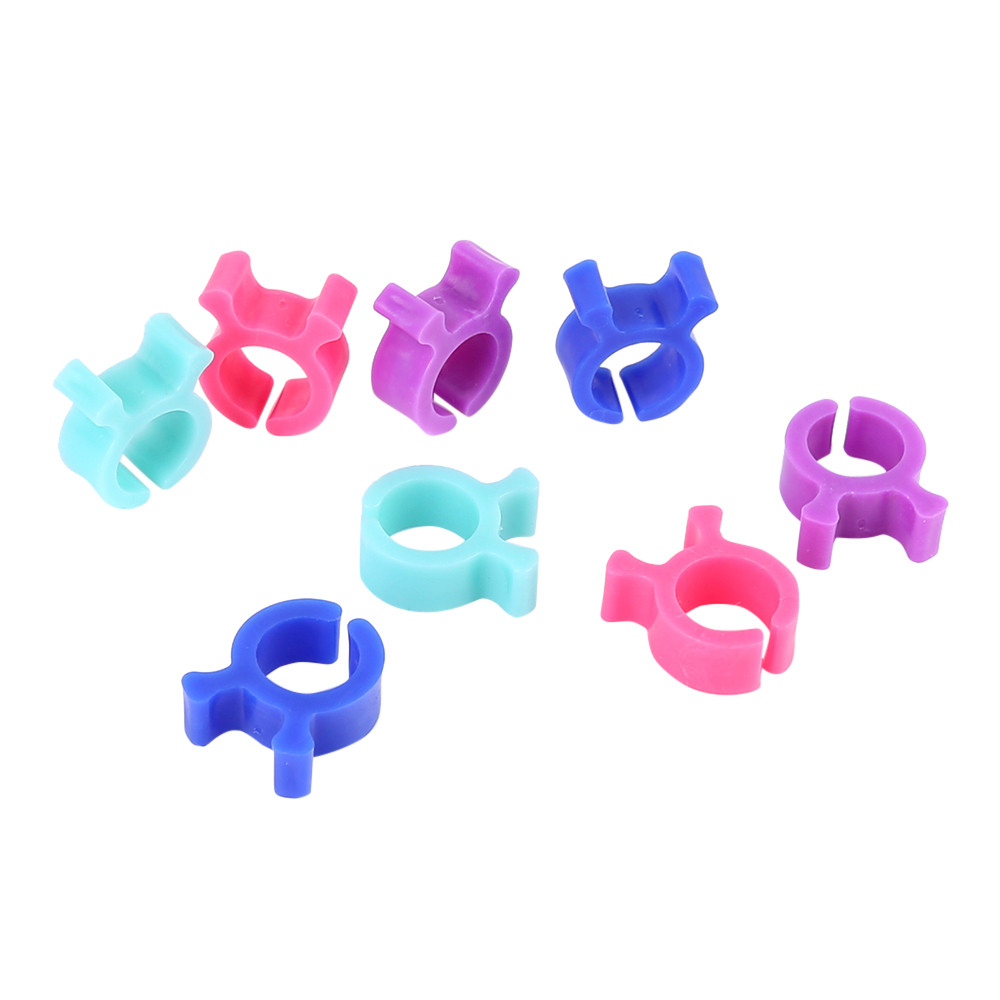 Description Picture 6 of itemSewing Thread Bobbin Clips Plastic Bobbins Thread Spool Holder Clamps For Home Sewing Machine Embroidery Quilting Tool#H