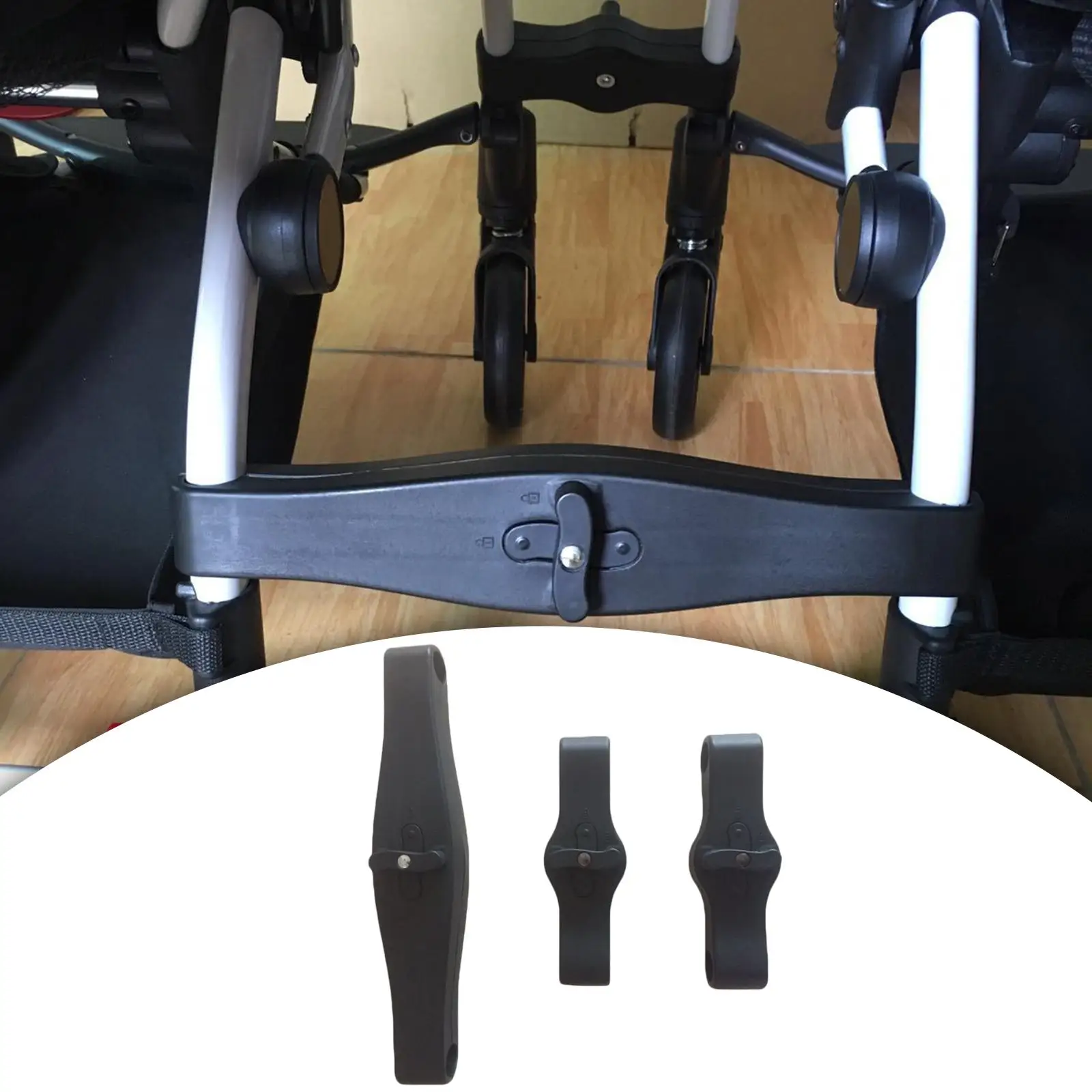  Strollers Connectors Dual Pram Strollers Connectors for Yoga Strollers Replacement