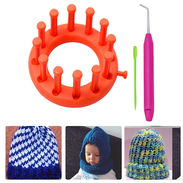 Plastic Needle Knitting Loom Kit Knitters  Plastic Sewing Supplies - 3pcs  Crochet - Aliexpress