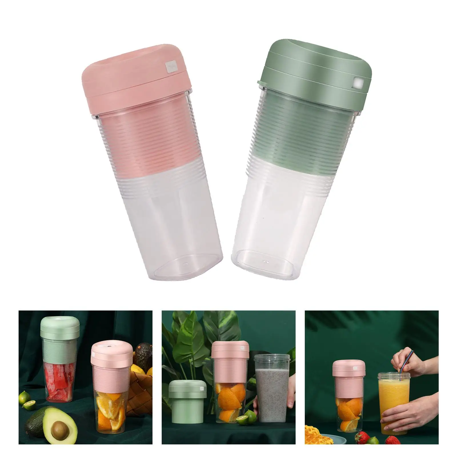 Mini Juicer for Shakes and Smoothies Personal Size Home Jucie Fruit Blender Multifunction Juice Mixing Cup for Outdoor Travel