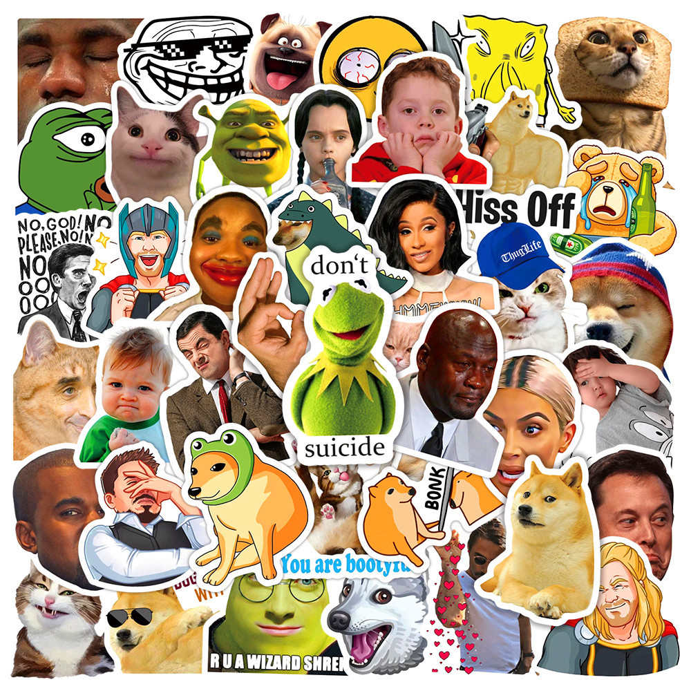 Funny TV Show Meme Stickers