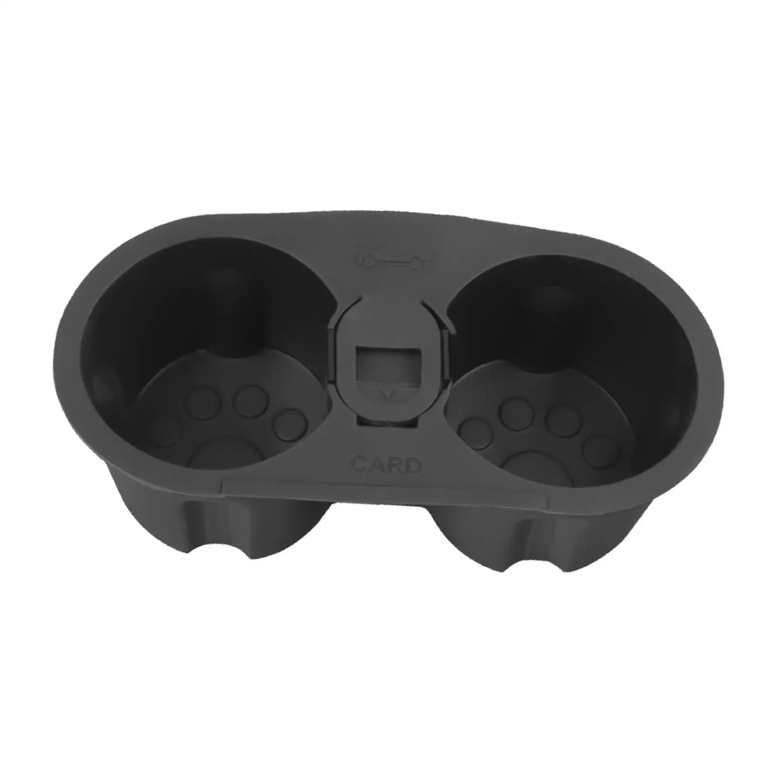 Center Console Cup Holder Insert Silicone Material Accessories for Model 3 Y Multifunctional Soft and Flexible Leakproof