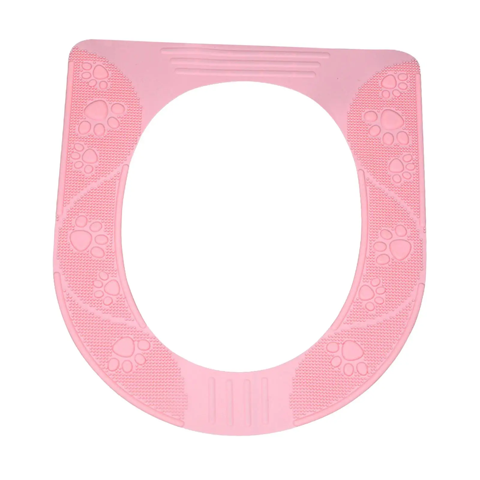 Toilet Seat Cushion Suction Cup Universal Silicone Toilet Seat Mat for Home