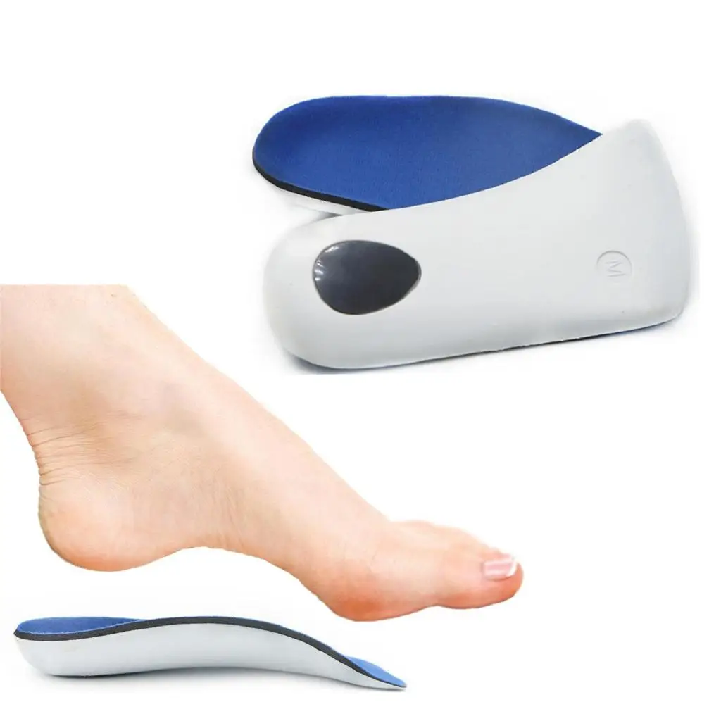 3/4 Length Orthotics Insoles for Correct Flat Feet, Fallen Arches, Over-pronation, ,  , Bunions