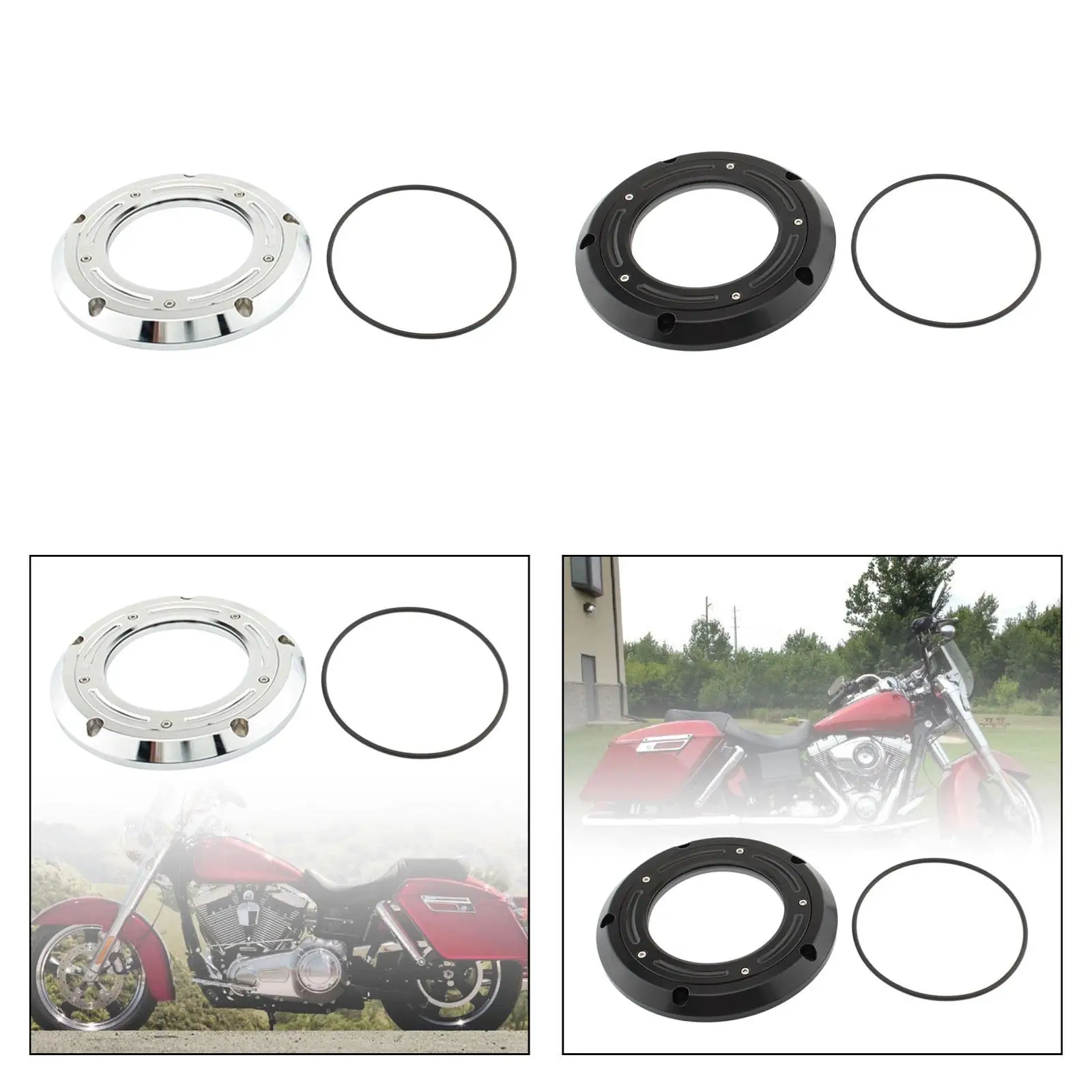 Motorcycle Clutch Derby Cover Parts for-Flhr