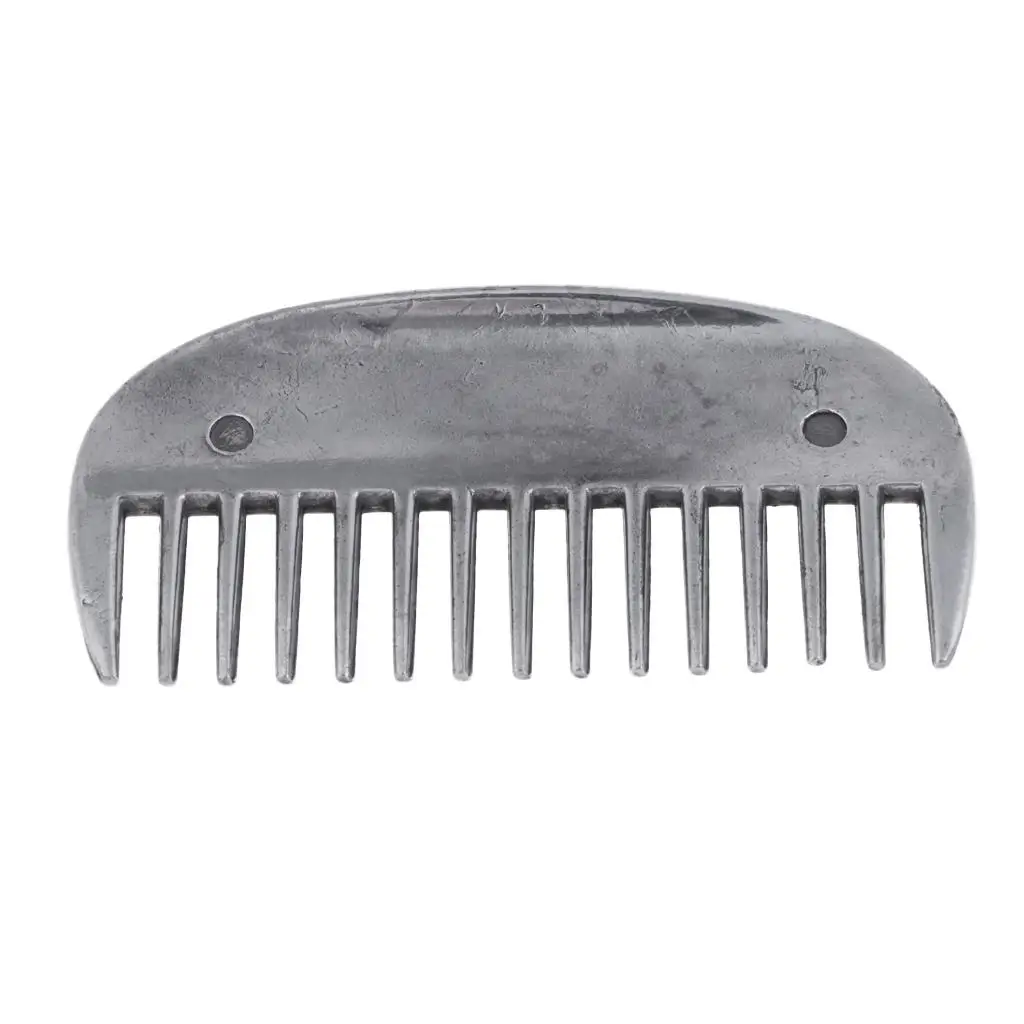 Metal Horse Curry Comb, Stainless Steel Brush for Curry Horse Body