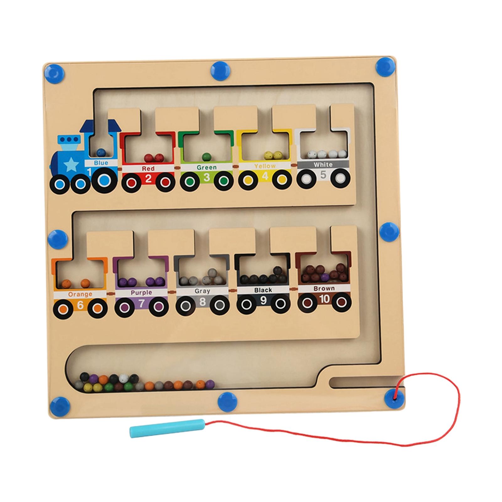 Цветной лабиринт с цифрами, разноцветная игрушка-лабиринт для детей,  девочек и мальчиков | AliExpress