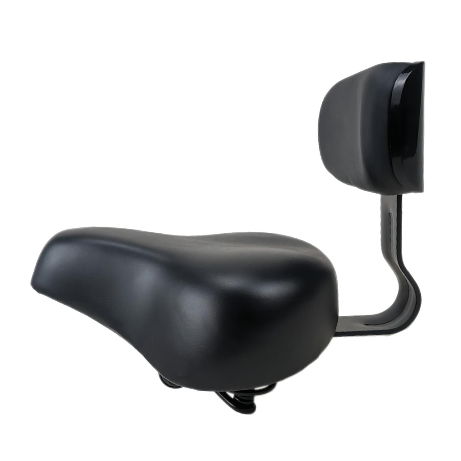 Bike Seat with Backrest Comfortable Detachable Tricycle Saddle for Men Women