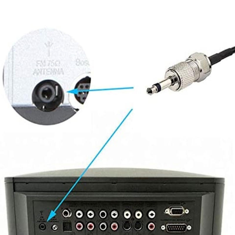 Nakamichi R-1 Récepteur Stéréo AM/FM – Home Cinéma Ultra Compact – Noir