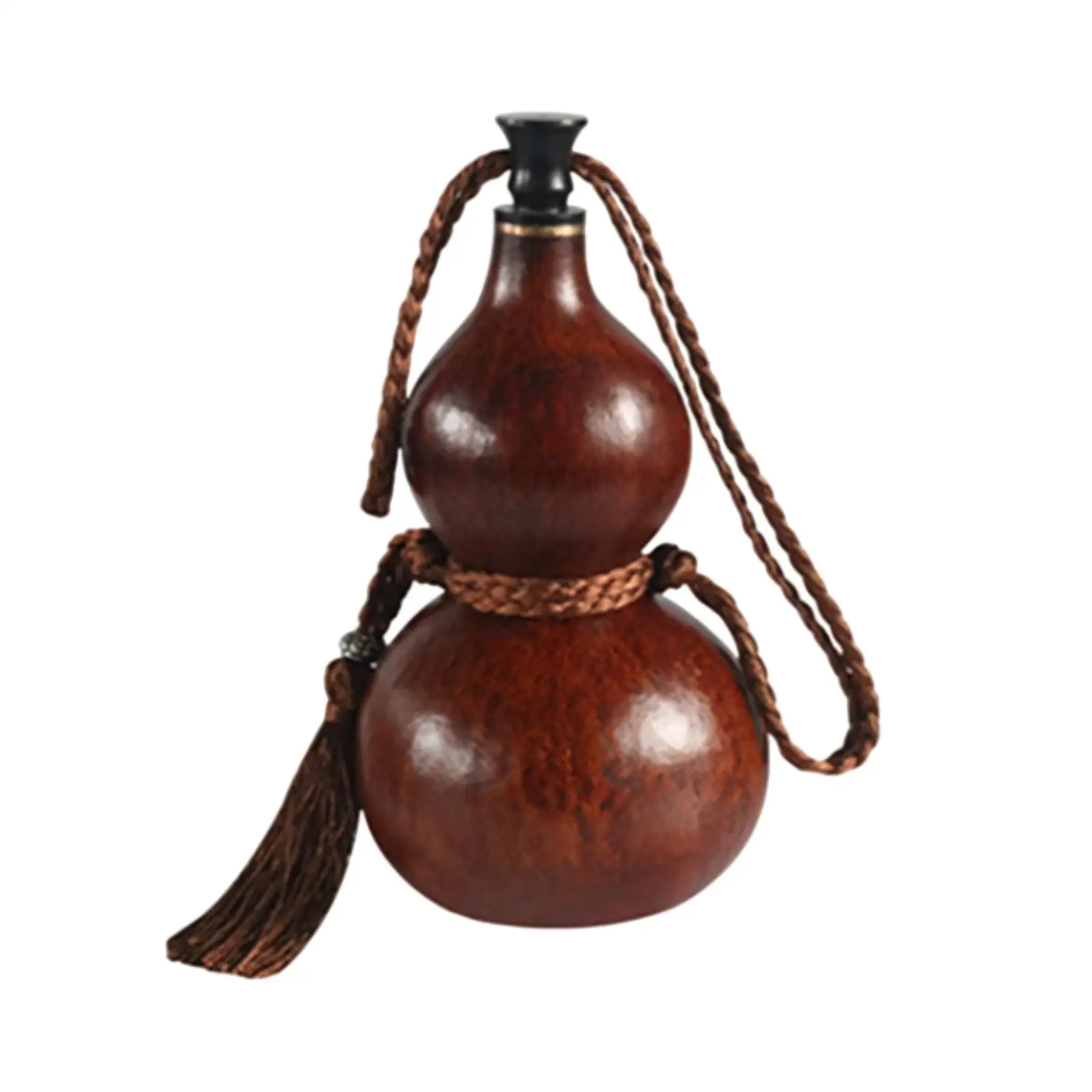 Portable Water Bottle Gourd Small Beverage Kettle Mens Gifts, Dried Gourd Flasks