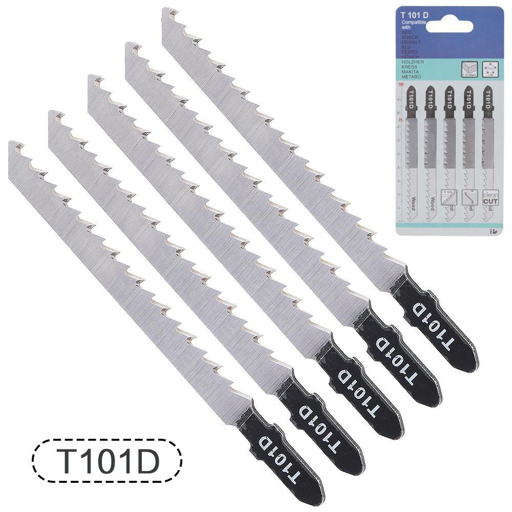 STONEGO HCS Stichsägeblatt-Set T101B T101D T144D T101BR T244D T127D T111C T111D 100 mm T-Schaft Sägeblatt zum Schneiden von Holz/Metall – Detail 7