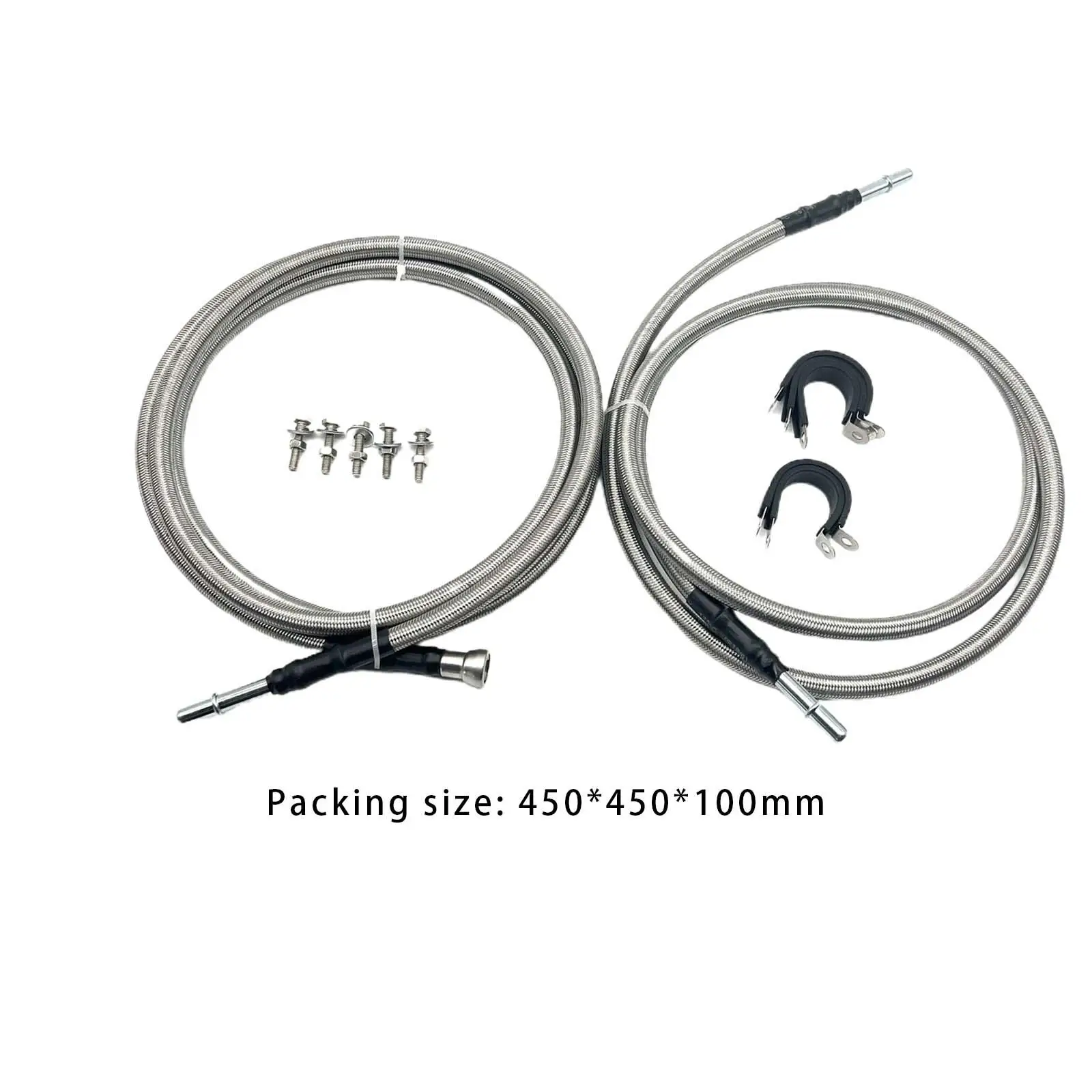 Fuel Line Quick Fix Set Easy to Install Spare Parts Accessory Professional Direct Replaces for Chevy Silverado 2004-2010
