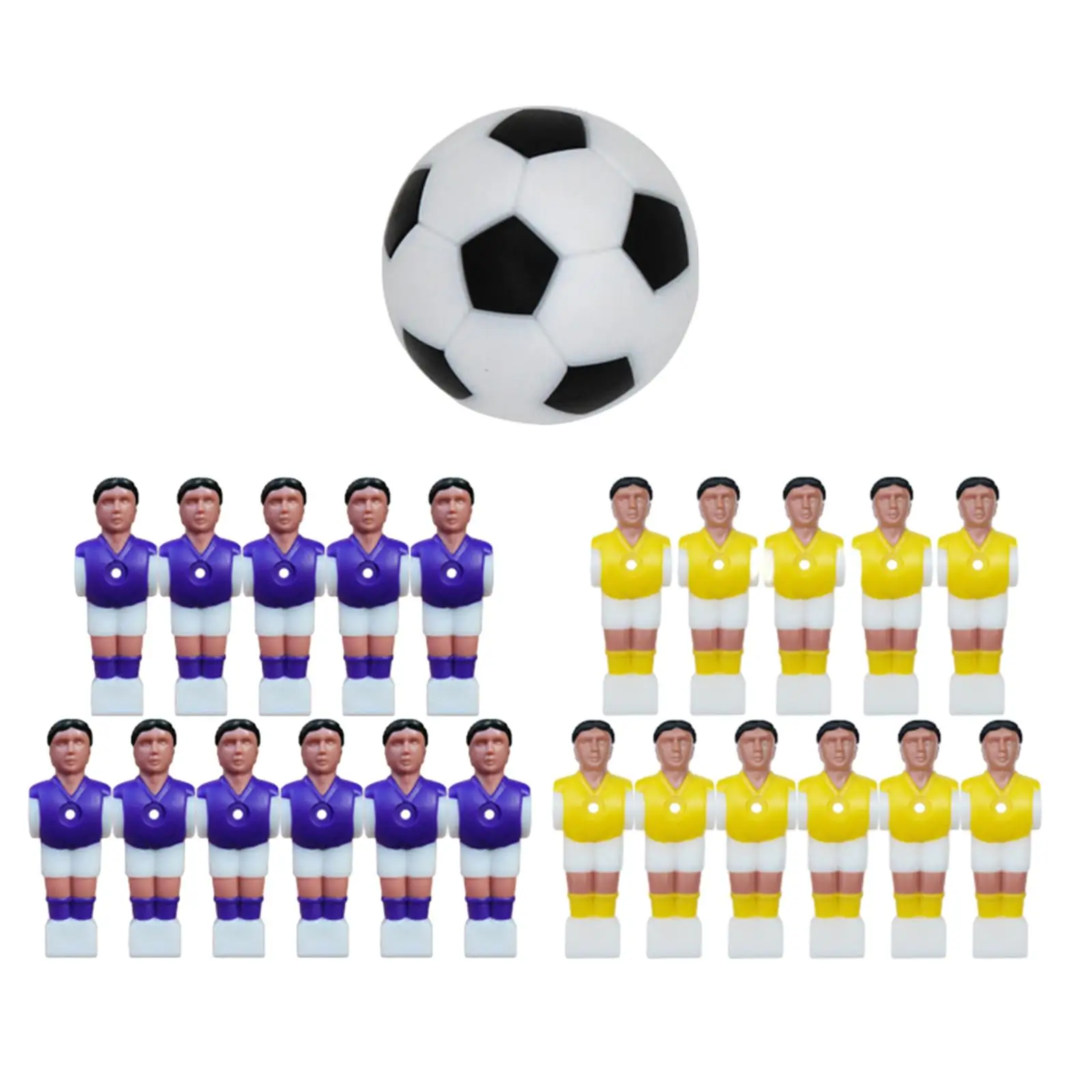 Foosball Men Replacement Football Players Figures Table Football Men Football Machine Accessories Soccer Table Player