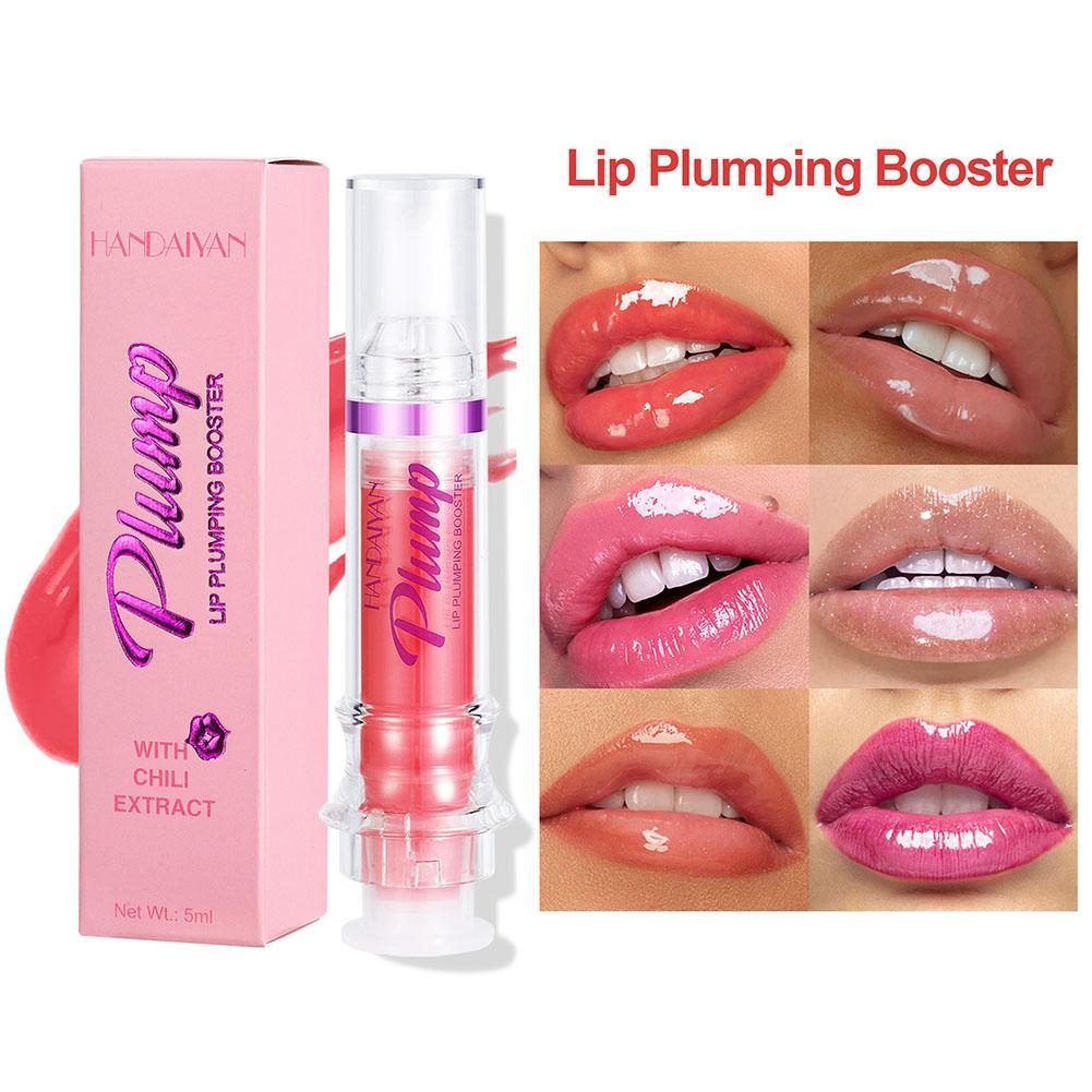 Best of Needle Tube Lip Gloss Mirror Lip Plumper Clear Lip Glaze Lipstick Moisturizing Lip Oil Makeup Long Lasting Lip Gloss Cosmetics Reviews & Tips