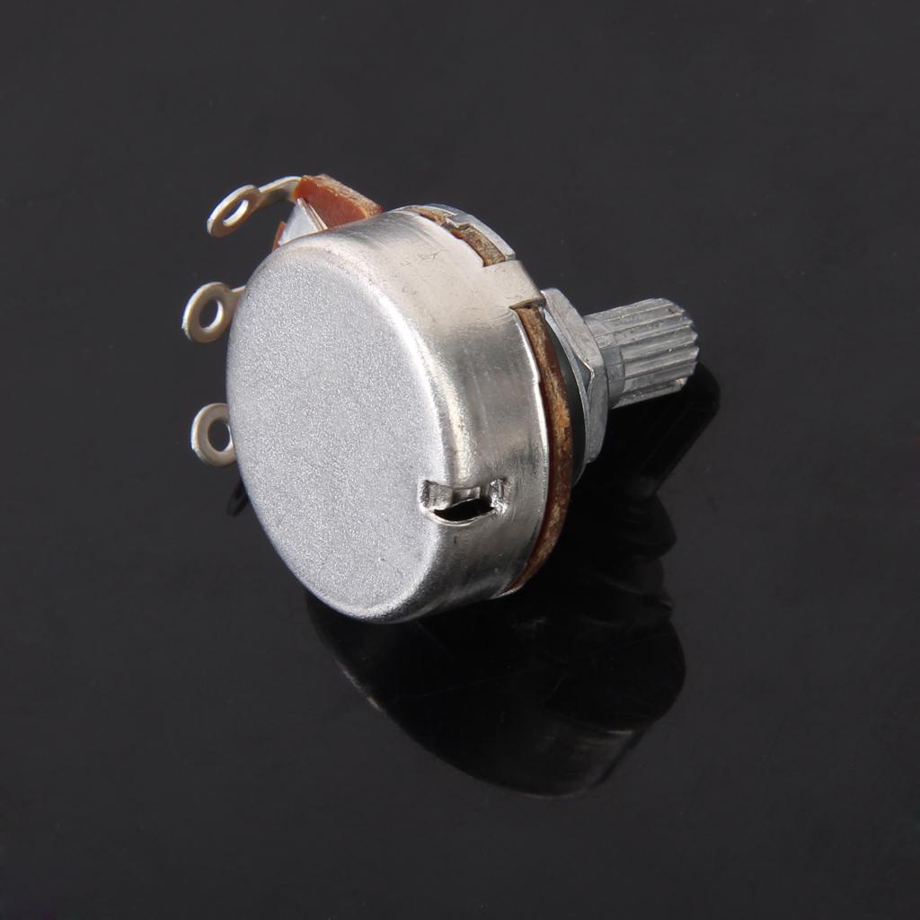 250K Audio Taper Potentiometer  Volume  Pot for Guitar 24mm