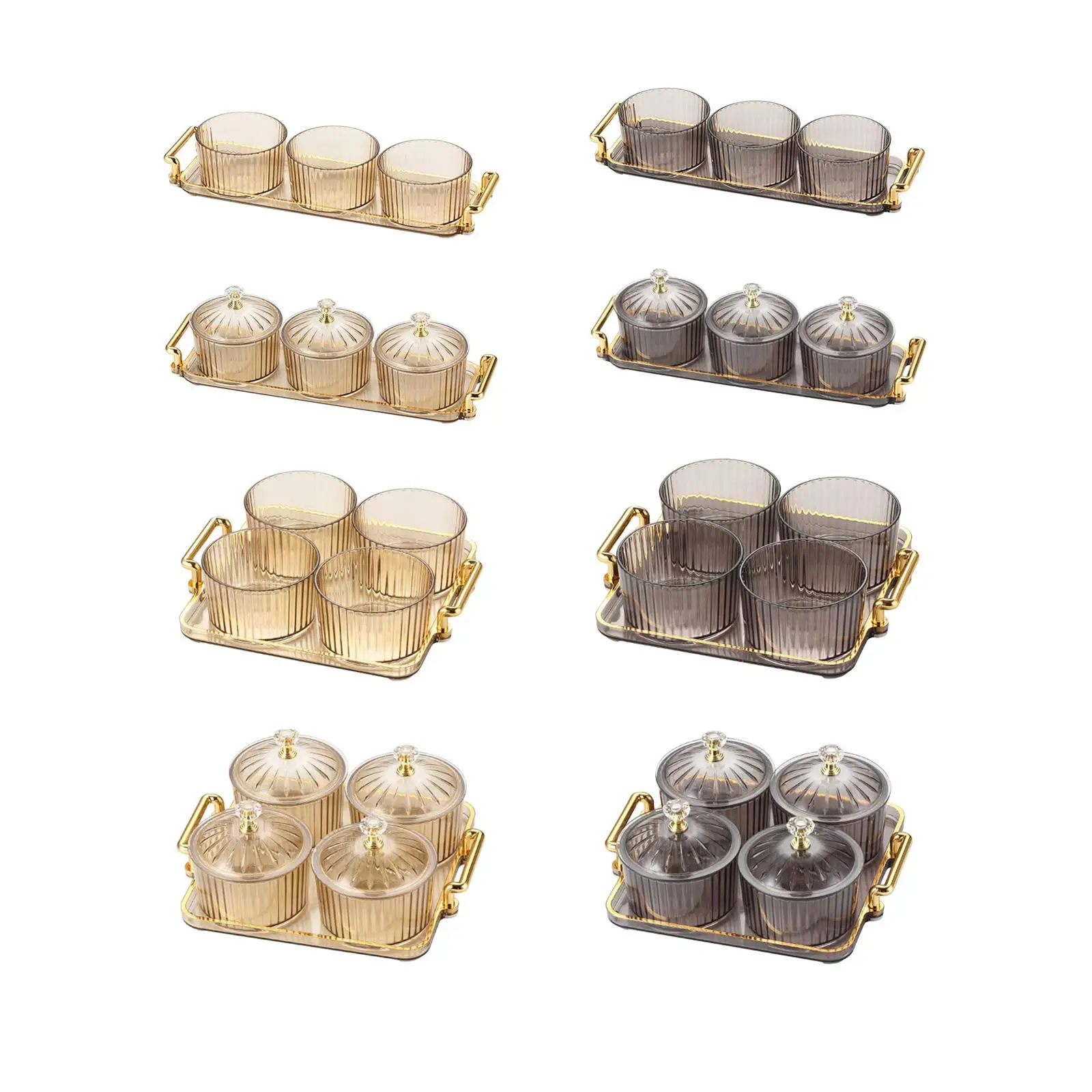 Divided Serving Platter Family Dinners and Holiday Parties Use Nuts Tray with Holder Small Serving Bowls Serving Dishes