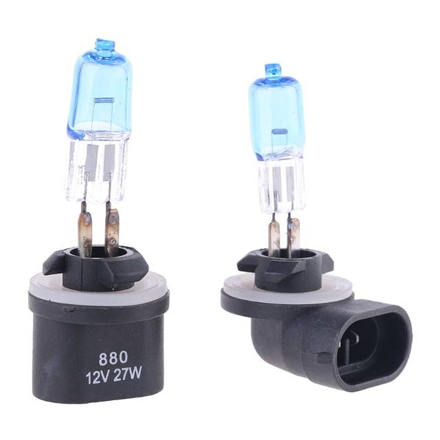 Automotive Indicator Light Fog Lamps Bulb 880/881 12V 27W LED Halogen Bulbs  - AliExpress