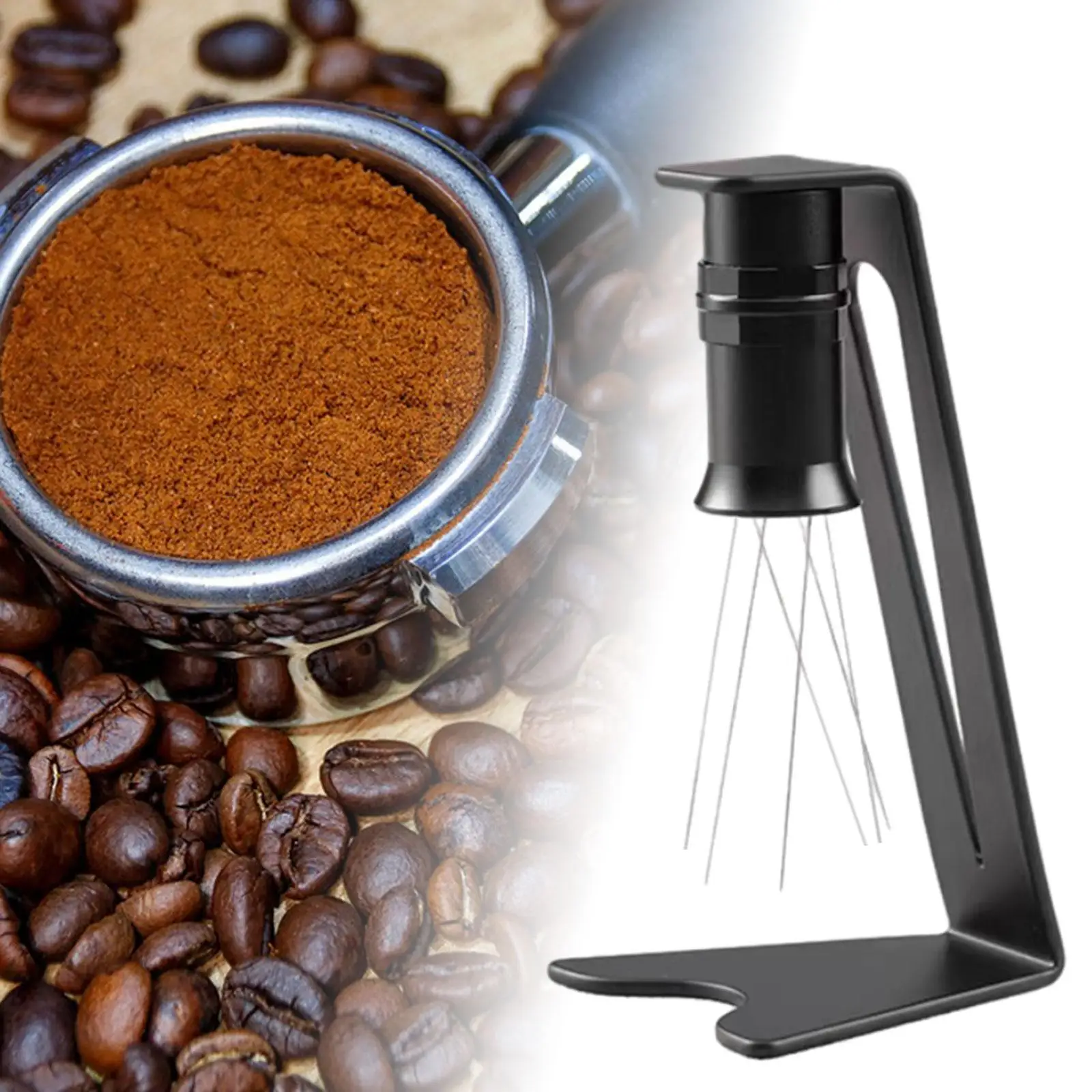 Coffee Stirrer Portable Stainless Steel Espresso Hand Stirring Pins for Barista, Coffee Stirring Tool for Home Office Coffee