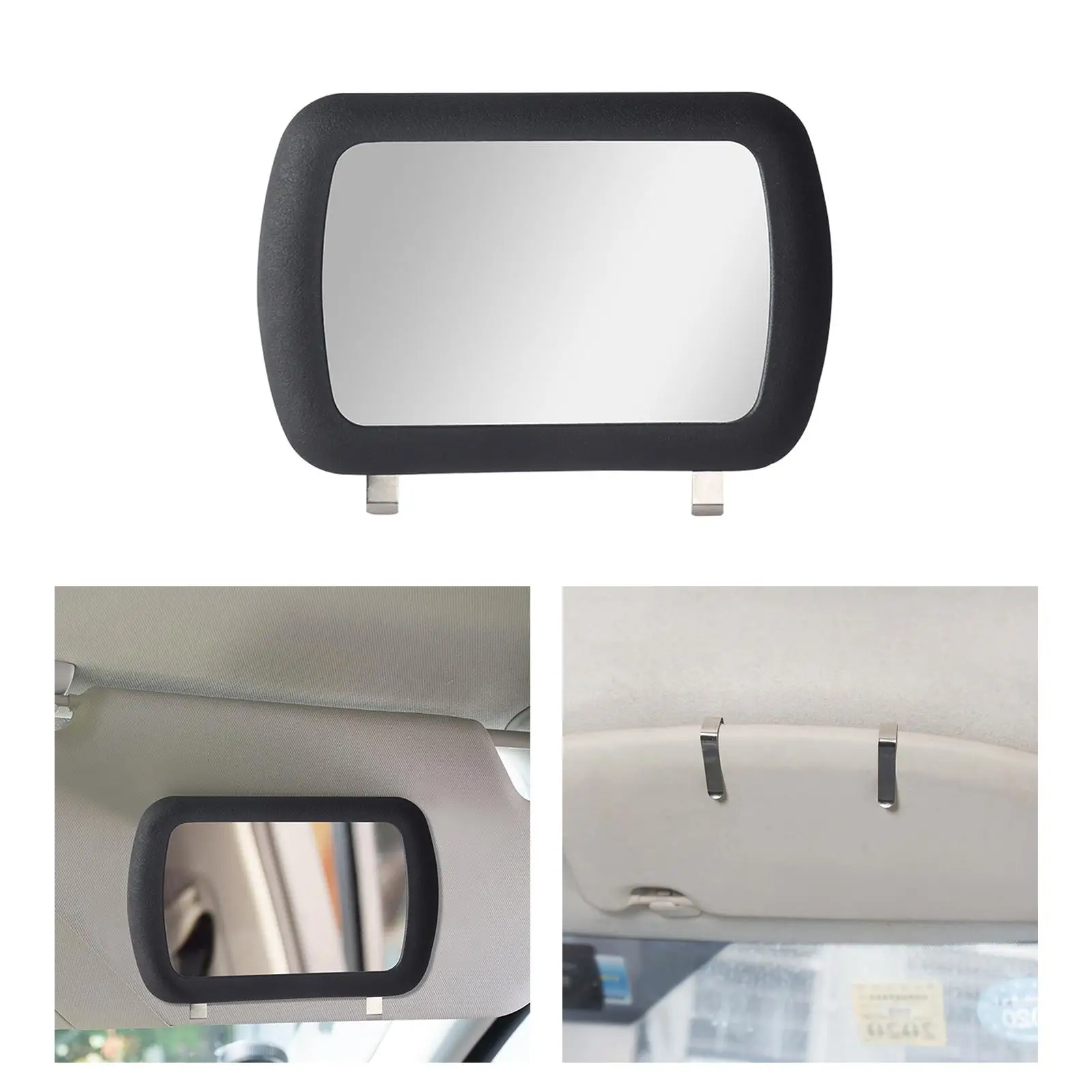 Car Sun Visor Vanity Mirror Front Portable Large for Sun Shading Truck Wife