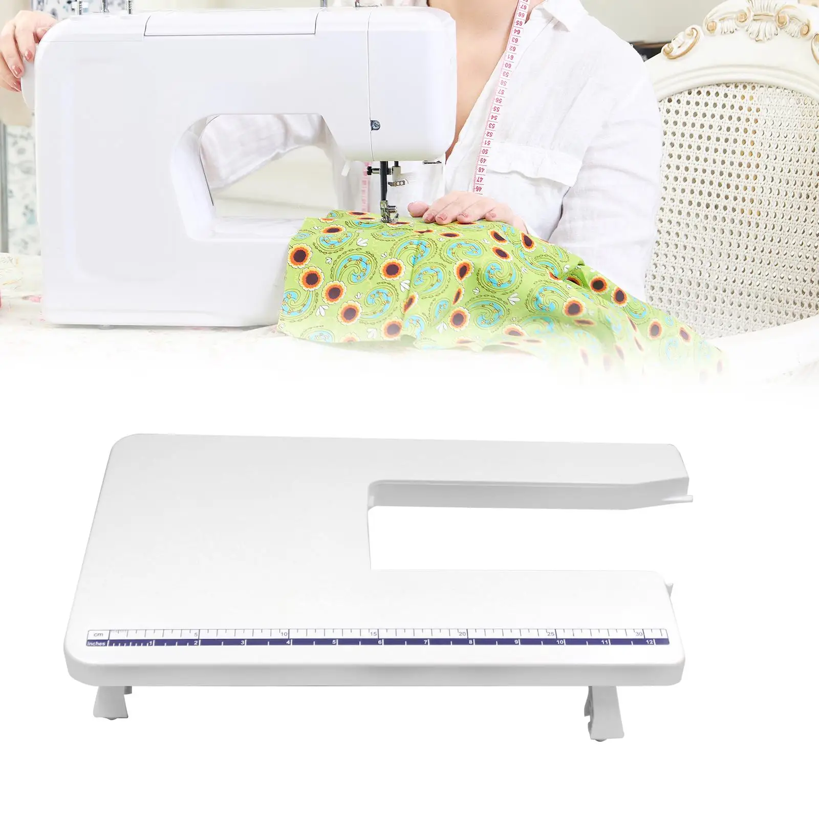 Portable Extension Table for Sewing Machine, Heavy Duty Sewing Machine Accessories, Sturdy Sewing Machine Board for Sewing