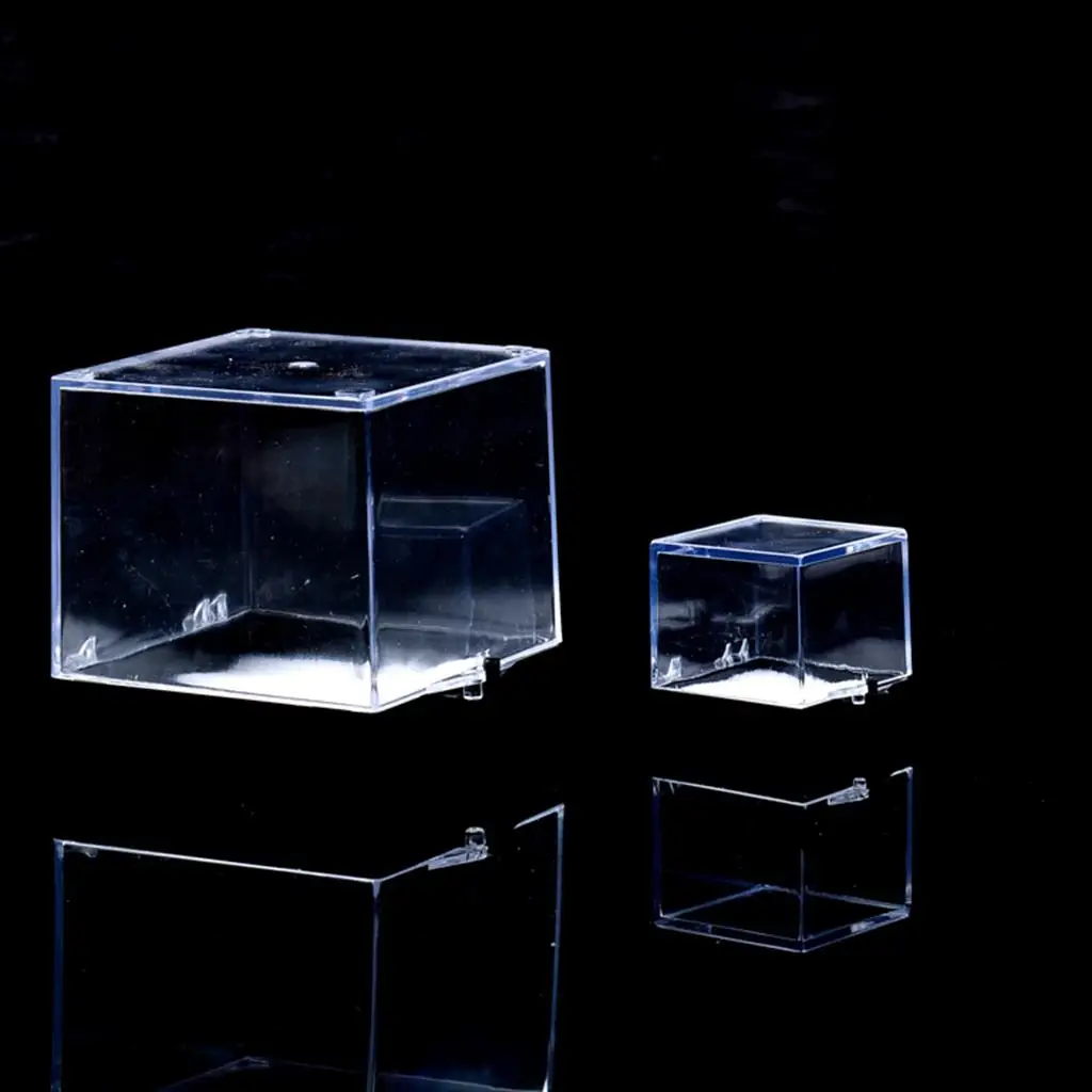 Acrylic Showcase for Figurines, Statues, 3d Models - 6.5x6.5x7cm
