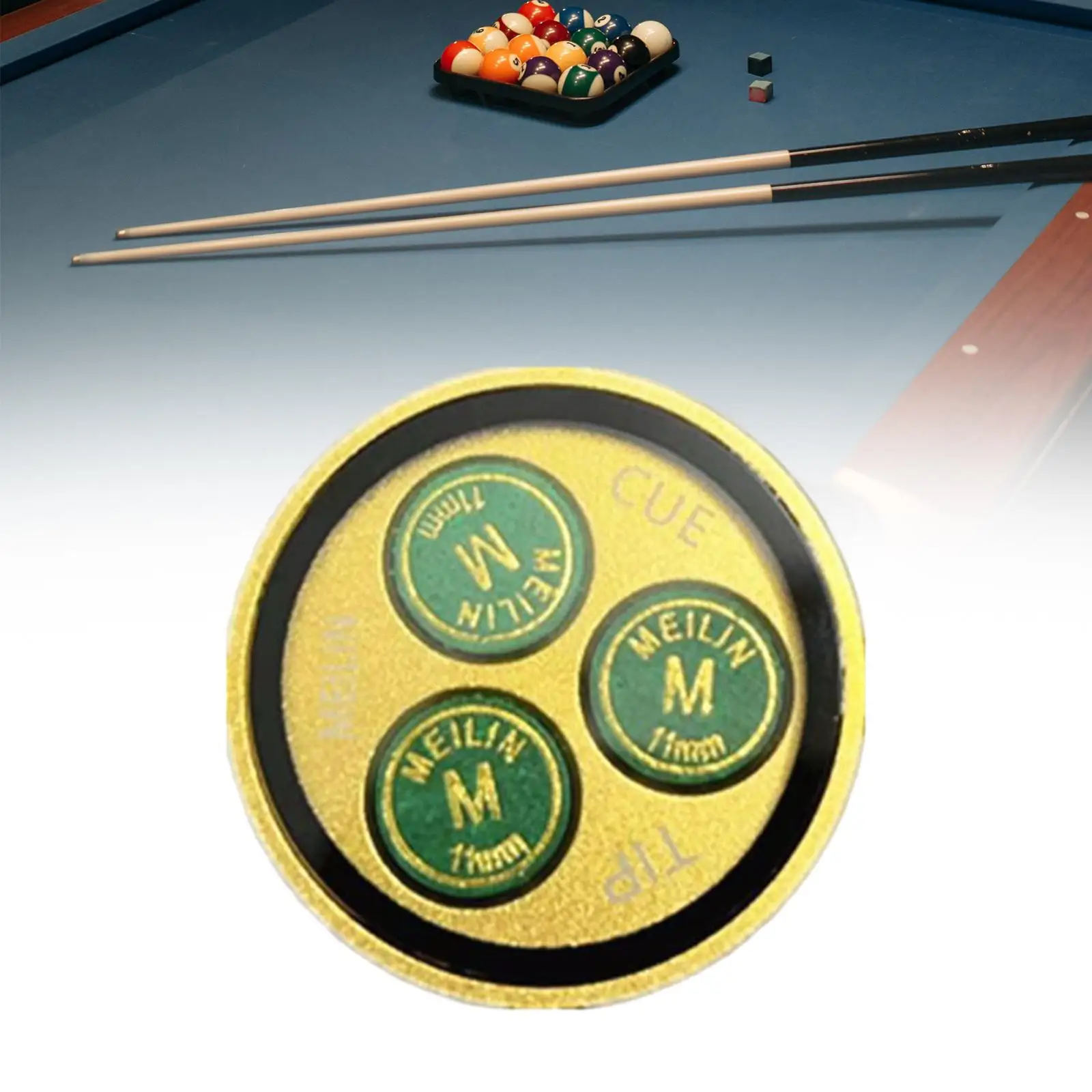Billiard Cue Tips Spare Pars Lightweight Gift Practicing Portable Repairing