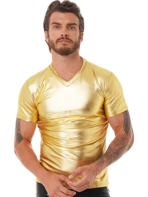 Metallic Shirts for Young Adult Men