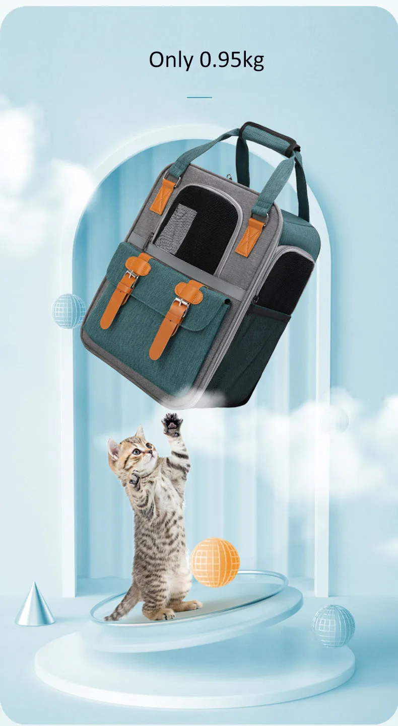 Title 5, 0- 10 KG CAT Pet Carriers Atmungsaktive Mesh Hu...