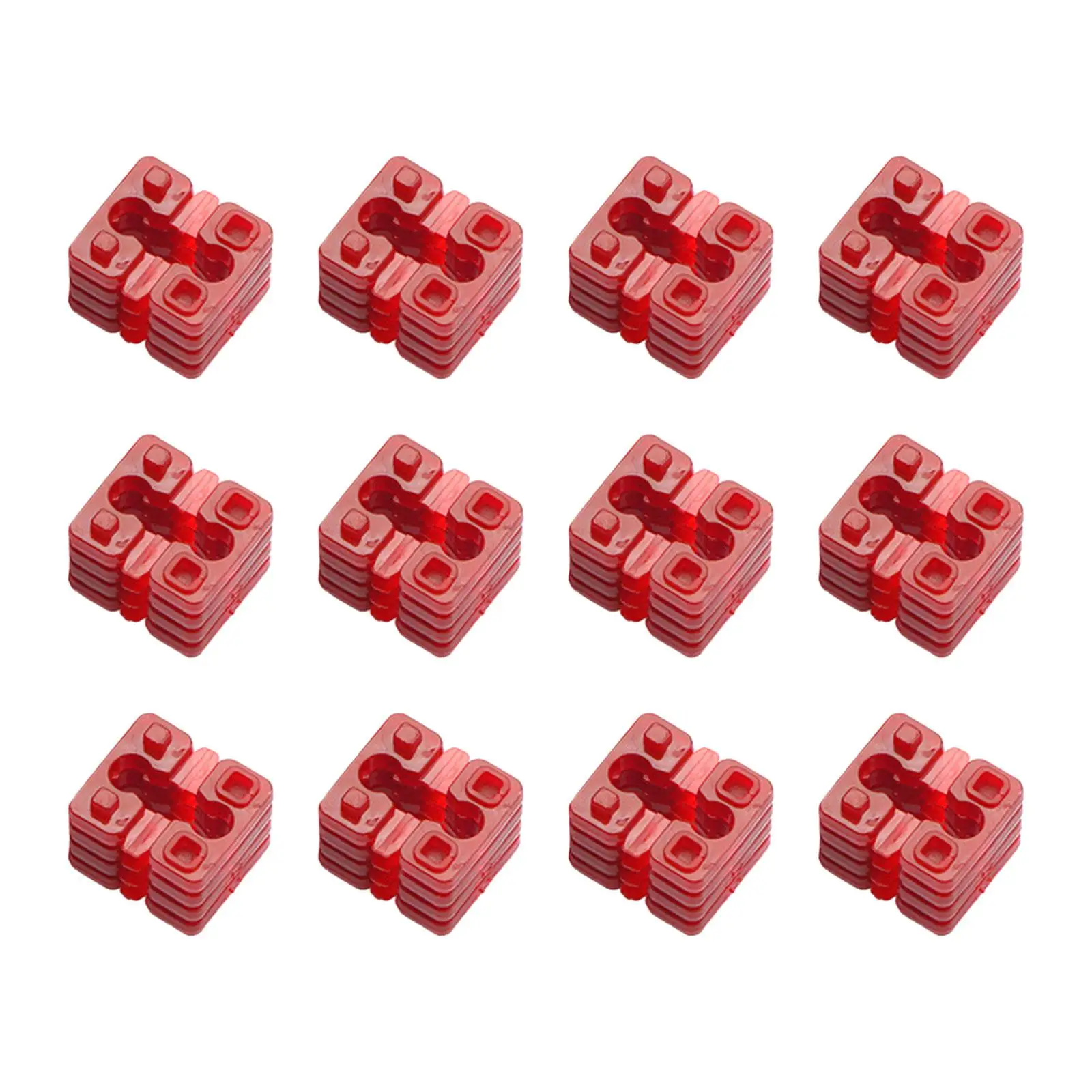 48Pcs Electrical Spacer Repairing Spare Parts Replacements for Electrical Box Light Switch Spacer Switch Receptacle Spacers