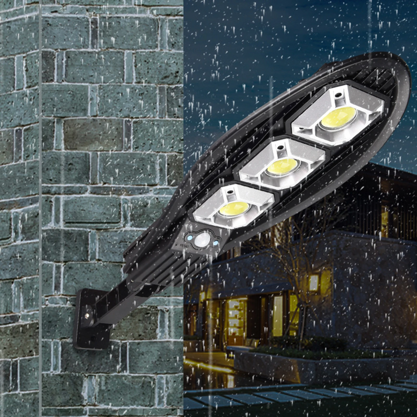   Street Light IP65 90 LED Waterproof Outside  Lights Solar Outdoor Lights for Garden Yard Barn Outdoor Garage
