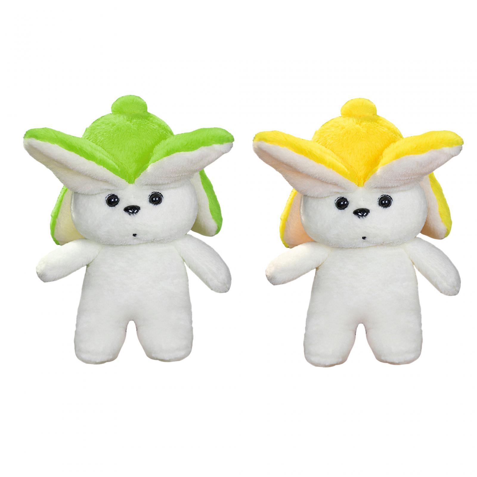 Stuffed Animal Creative Soft with Ear Moving Cute Plush Toy for Kids